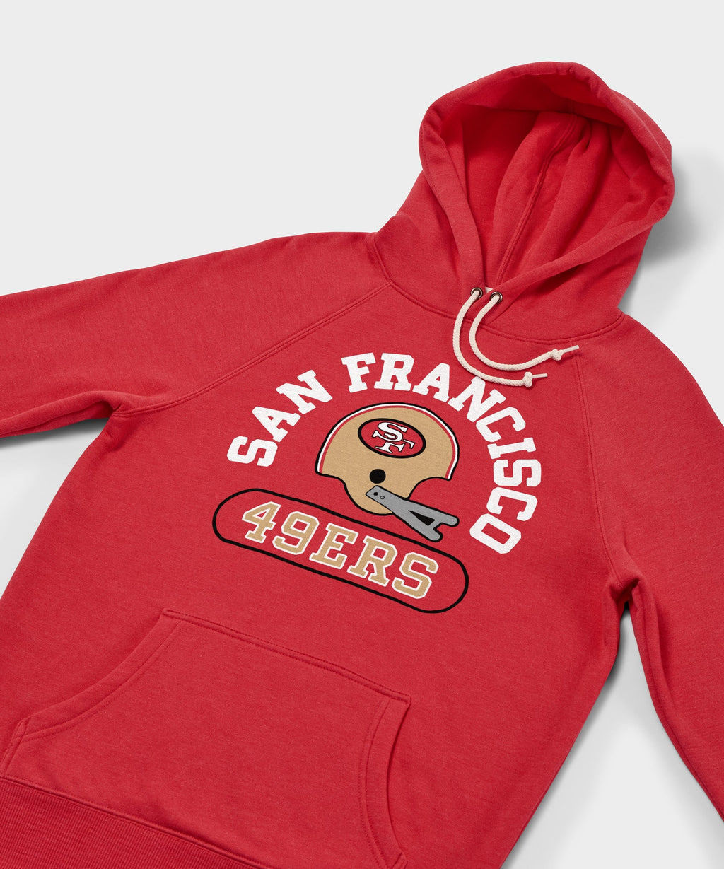 San Francisco 49ers Throwback Helmet Hoodie product image 2