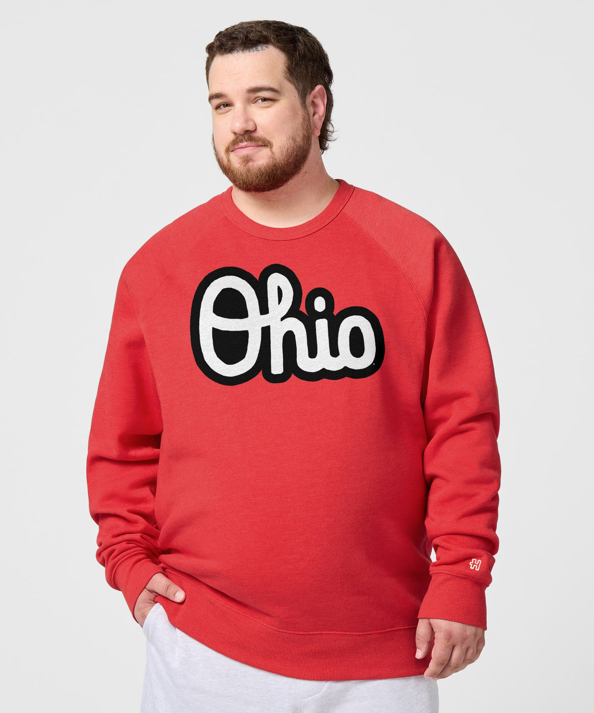 Script Ohio Outline Crewneck product image 3