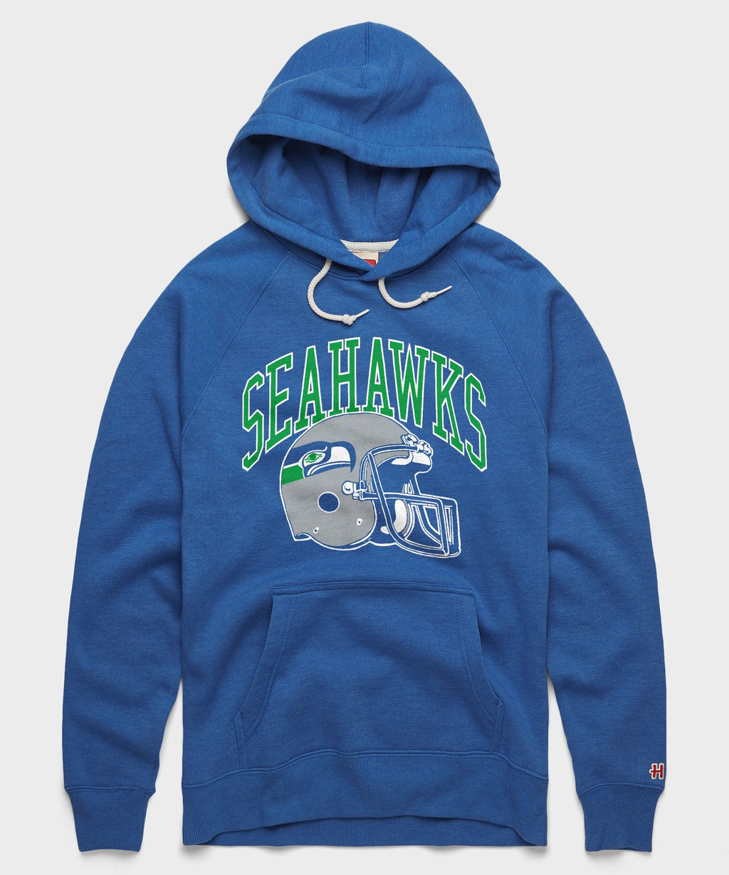 Seattle Seahawks Helmet Retro Hoodie product image 2