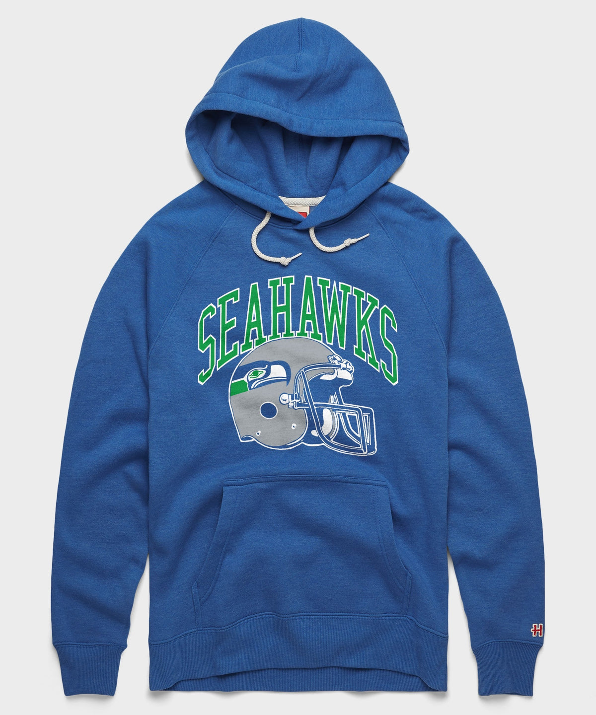 Seattle Seahawks Helmet Retro Hoodie product image 2
