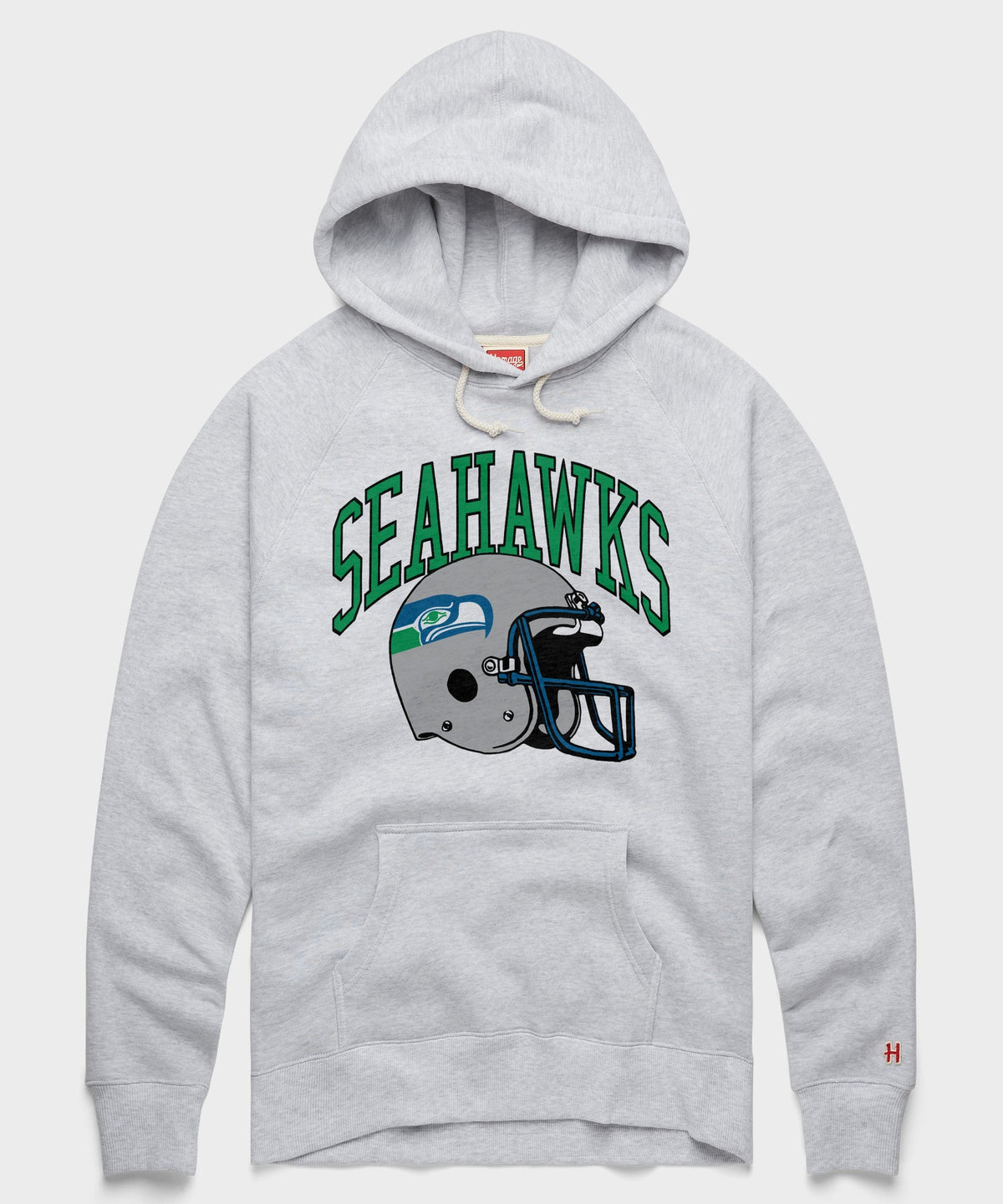 Seattle Seahawks Helmet Retro Hoodie product image 1