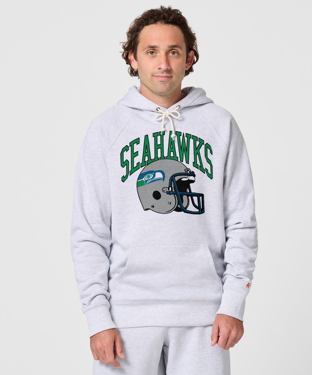 Seattle Seahawks Helmet Retro Hoodie product image 5