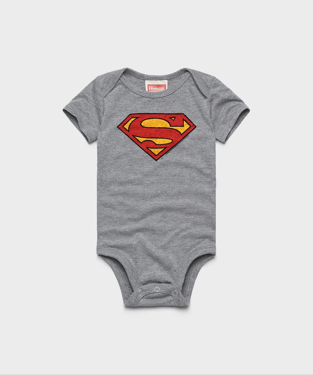 Superman Logo Baby One Piece product image 1