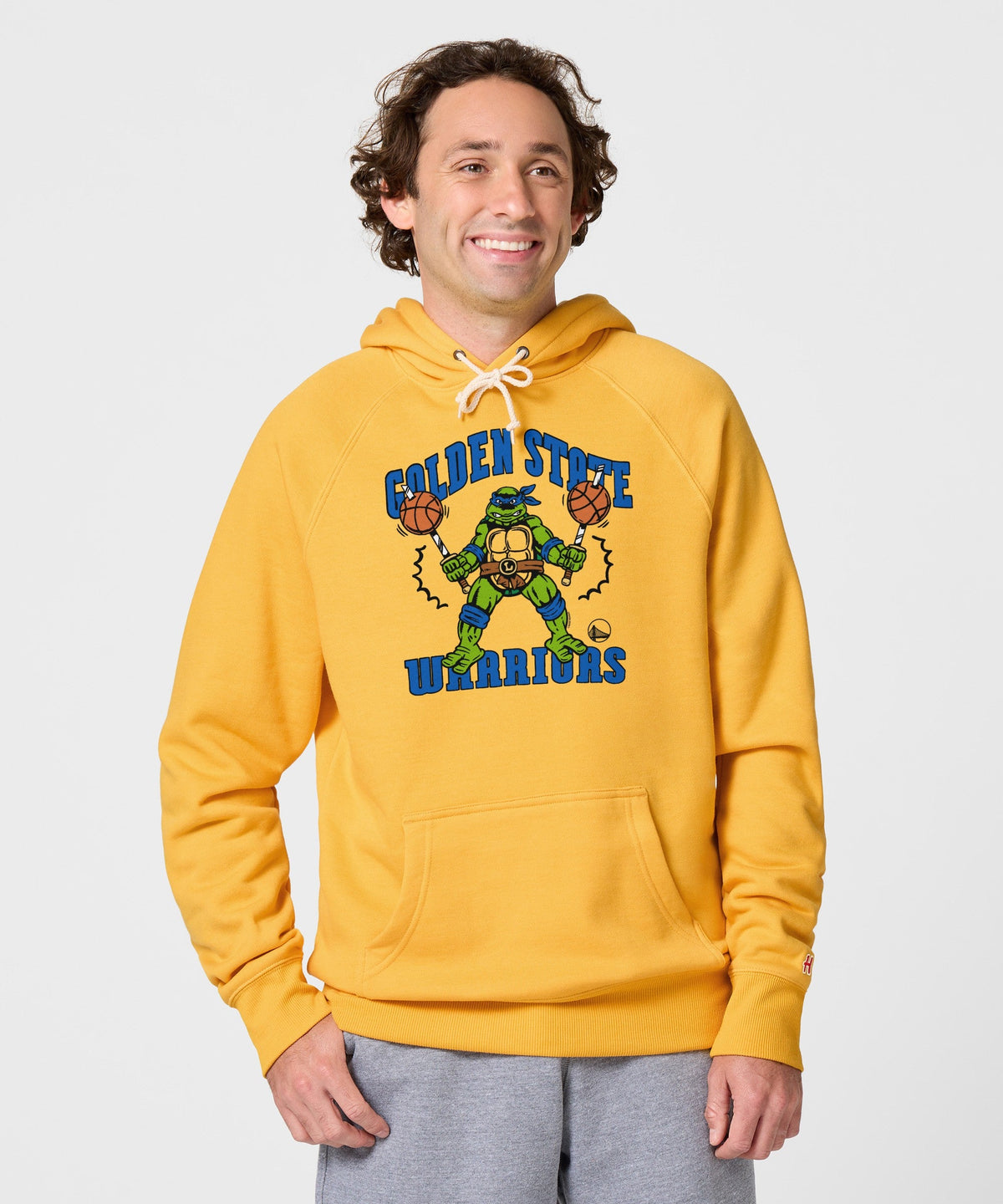 TMNT Leonardo X Golden State Warriors Hoodie product image 3