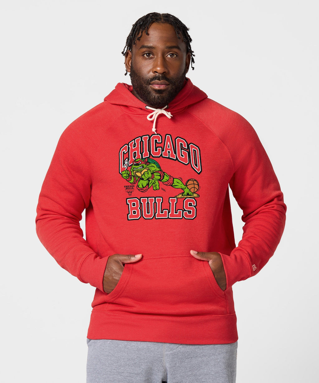 TMNT Raphael X Chicago Bulls Hoodie product image 3