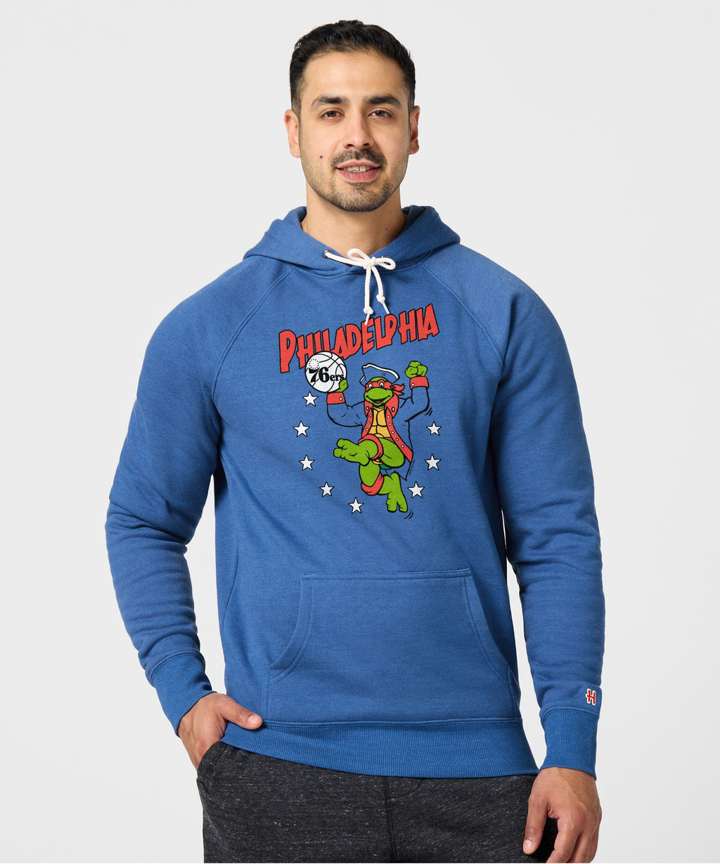 TMNT Raphael X Philadelphia 76ers Hoodie product image 3