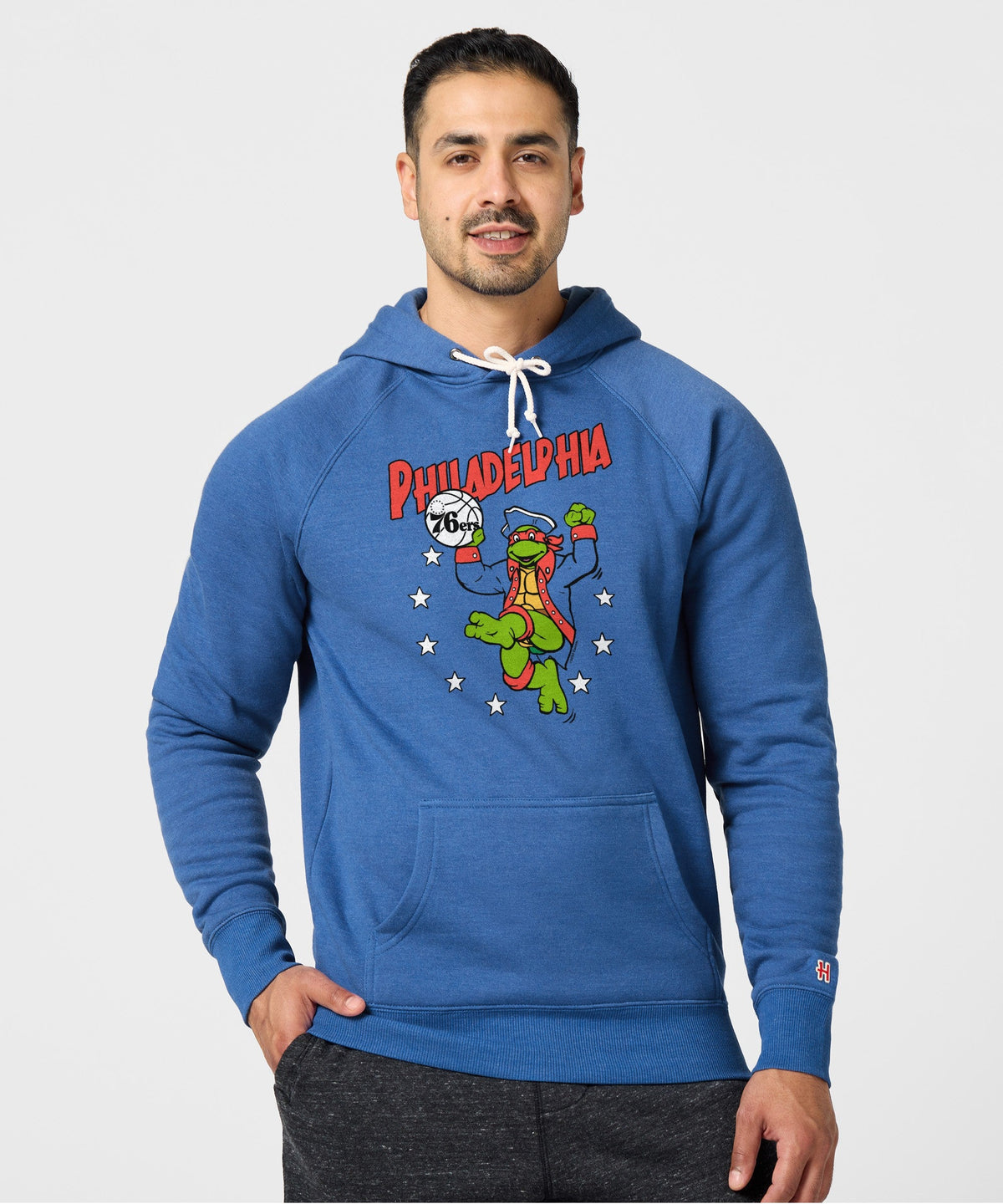 TMNT Raphael X Philadelphia 76ers Hoodie product image 3