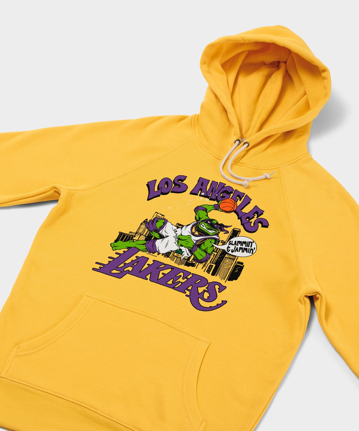 TMNT X LA Lakers Slammin' And Jammin' Hoodie product image 2