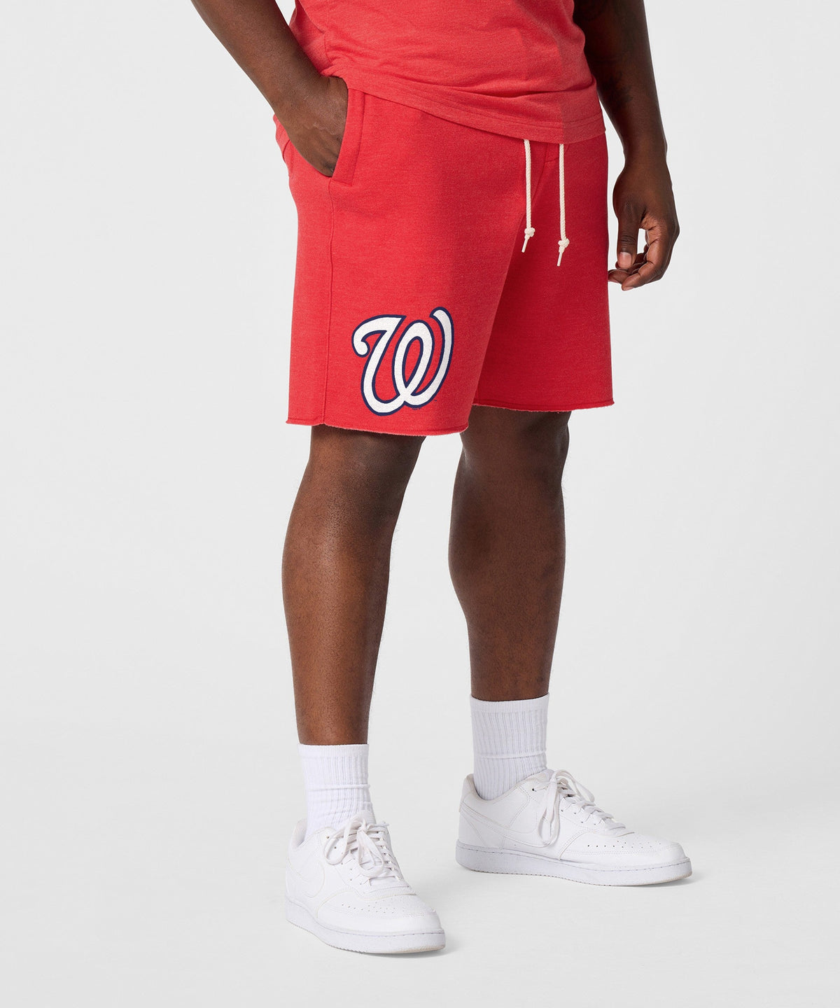 Washington Nationals Cap Logo '24 Sweat Shorts