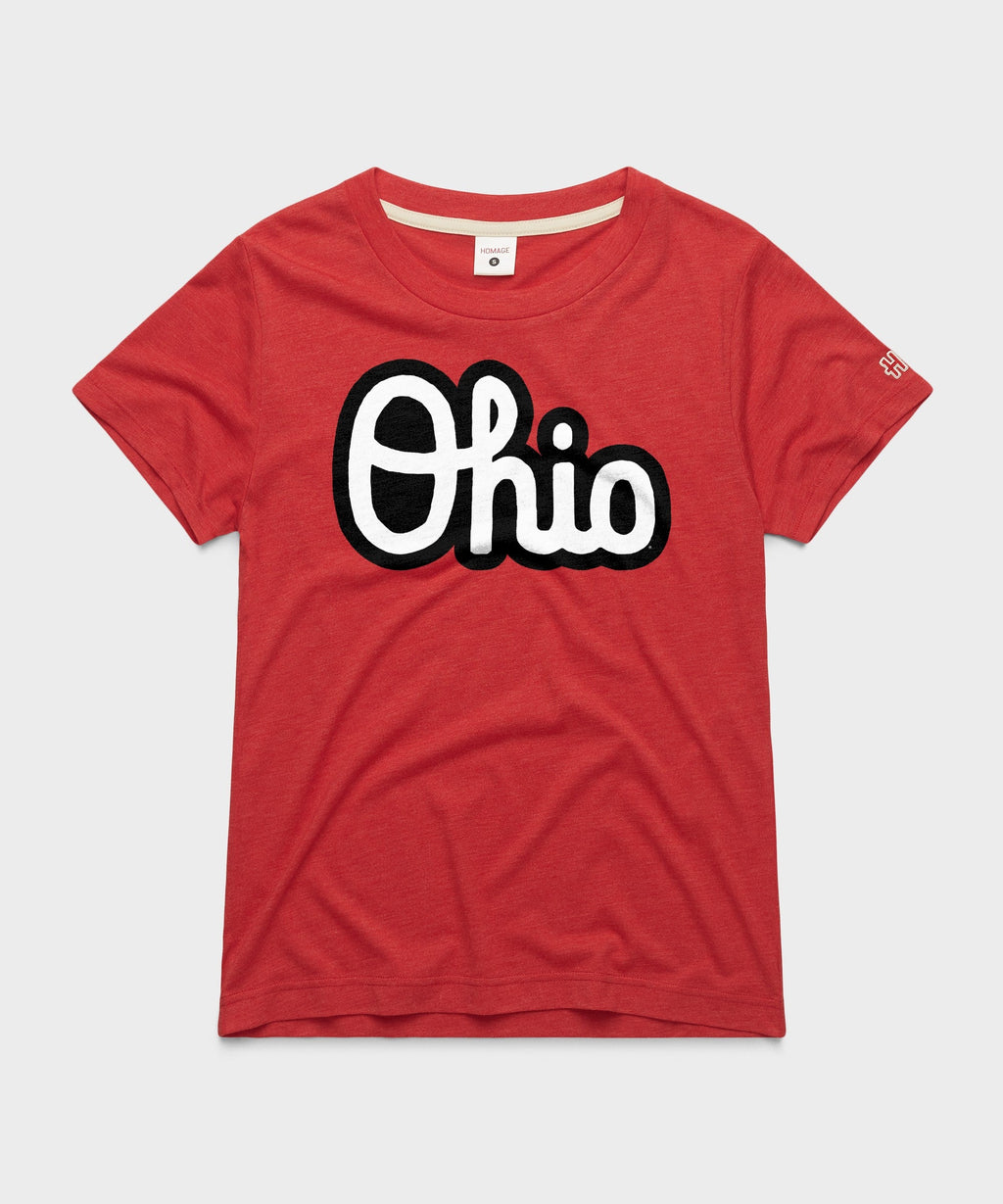 Women's Script Ohio Outline product image 1