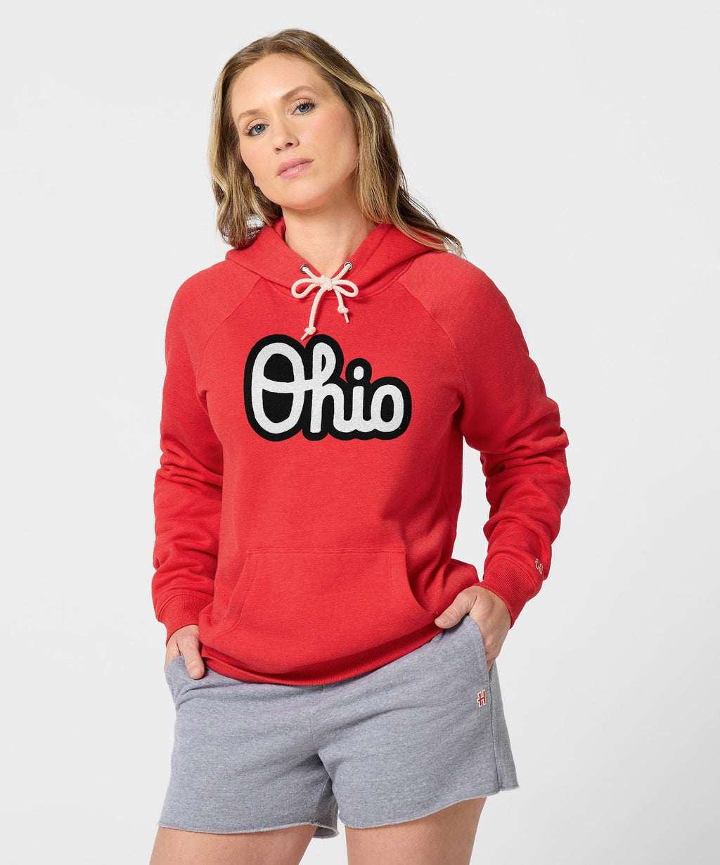 Women's Script Ohio Outline Hoodie product image 3