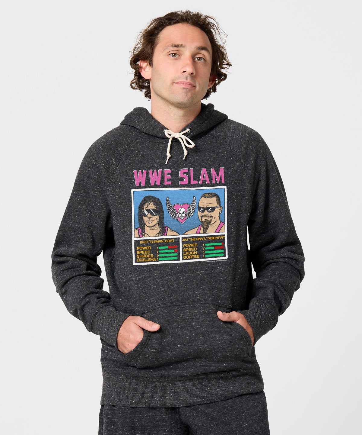 WWE Slam Bret Hart And Jim Neidhart Hoodie product image 3