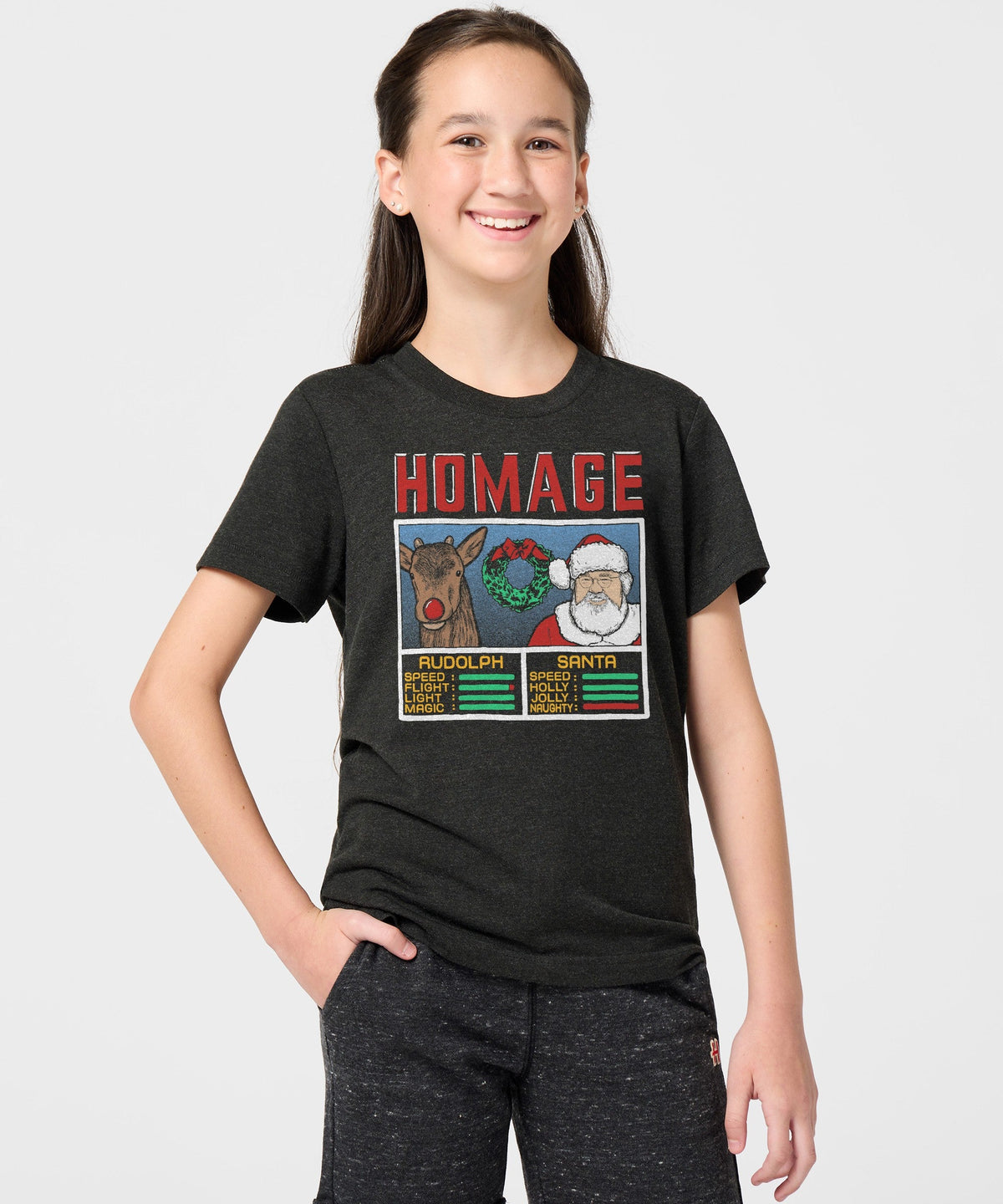Youth Christmas Jam Rudolph And Santa product image 3