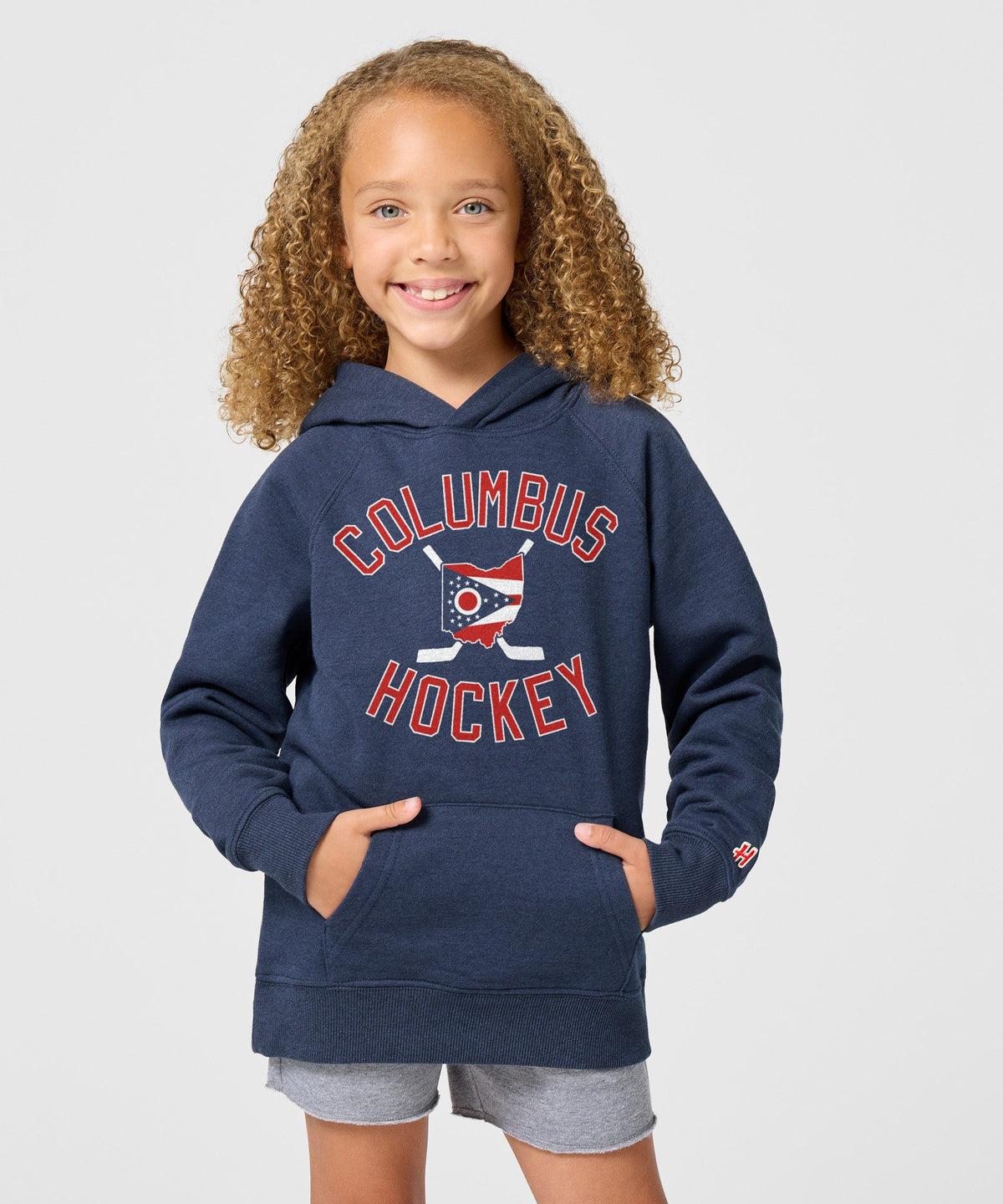 Youth Columbus Ohio Hockey Hoodie product image 3